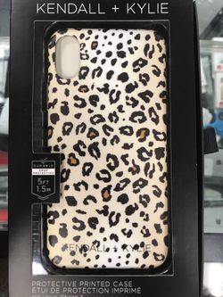 NEW IPhone X Protective Printed Case Kendall + Kylie