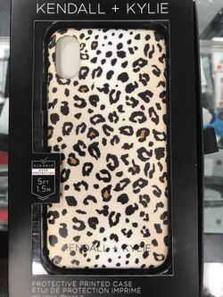 NEW IPhone X Protective Printed Case Kendall + Kylie