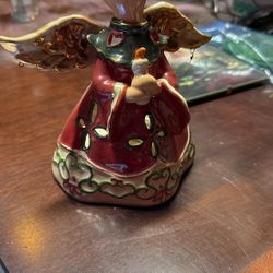 Porcelain Angle Candle Holder 