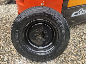 Single Geostar trailer wheel 235/75R17.5