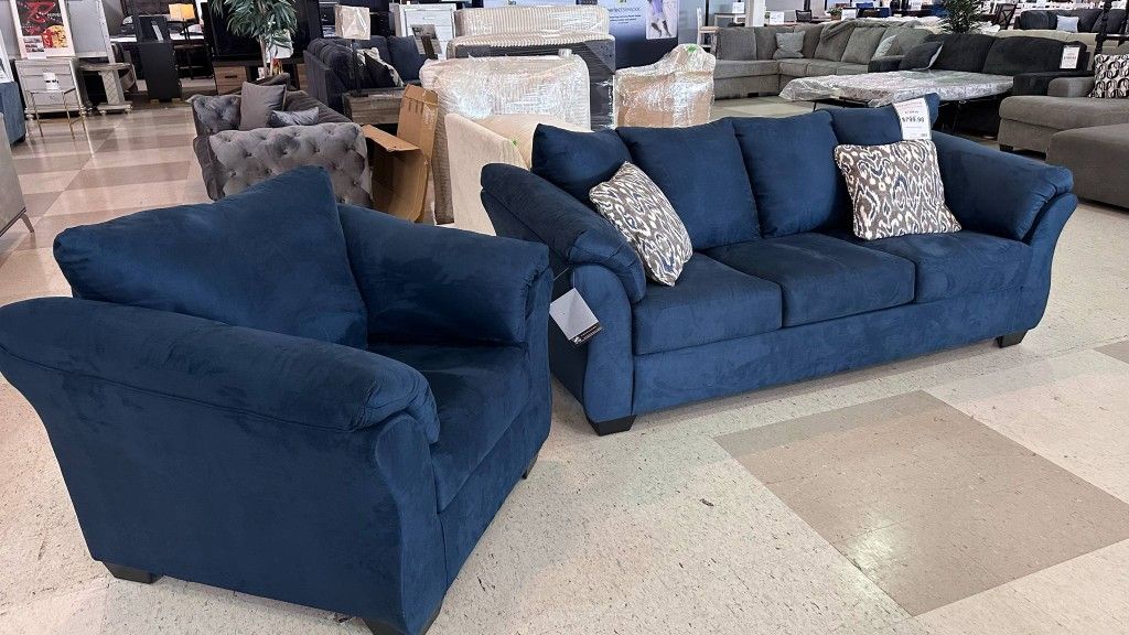 AP🎉 2 Piece Set - Sofa & Chair// Financing and Delivery Available 