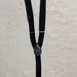 Men's Adjustable Elastic Y-Back Button Suspender Braces