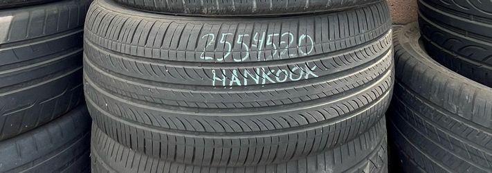 1x used tire 255/45/20 Hankook