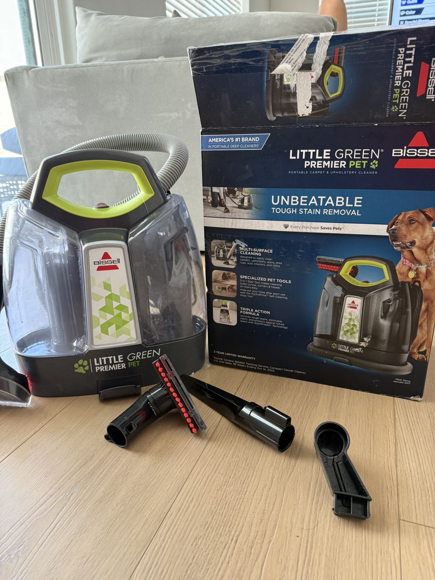 Bissell Little Green Portable Carpet & Upholstery Cleaner