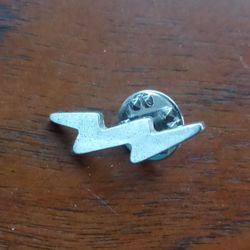 Lightning Bolt Lapel Pin 