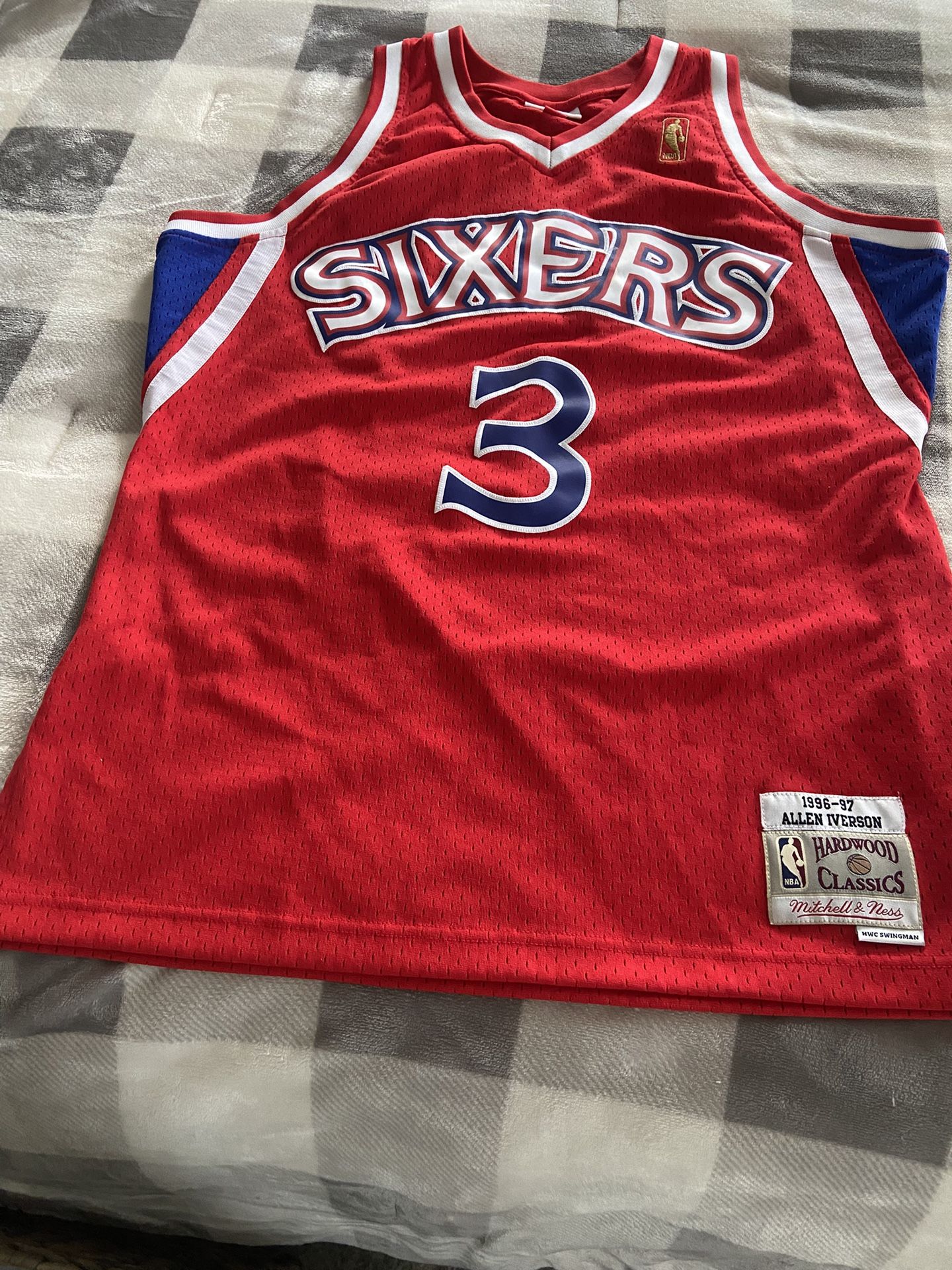 Allen Iverson Mitchell And Ness Game Jersey