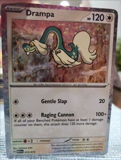 Charizard,Drampa, & Koraidon Pokémon Card