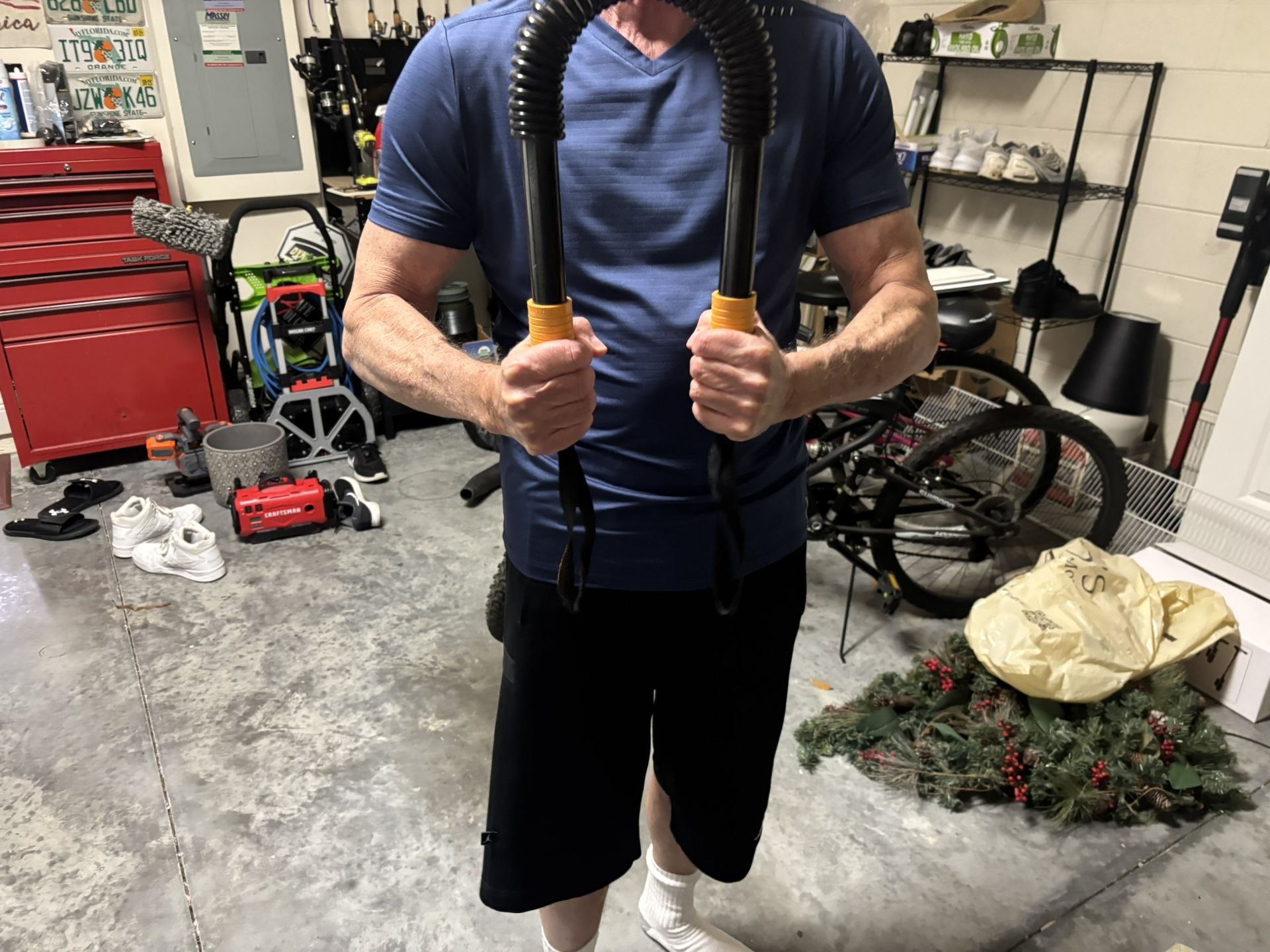 Home Gym Accessories Twister Bar, Jump Rope,  And Spring Collars By Weider