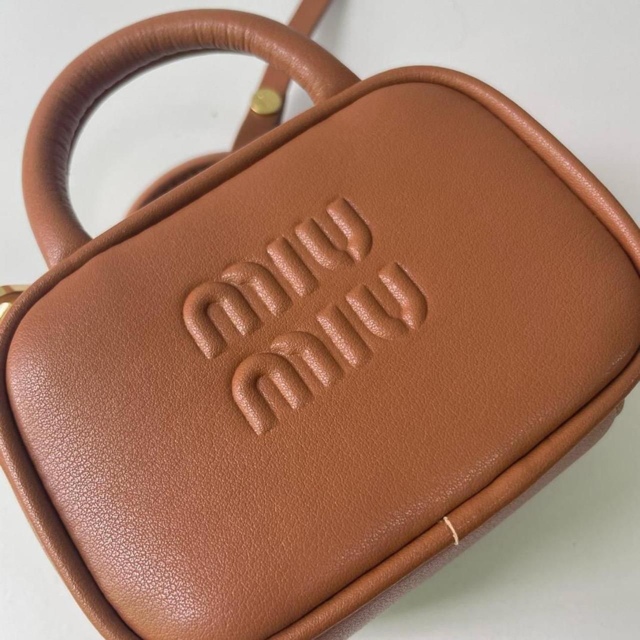 MIUMIU Heather wood bag