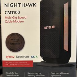 Netgear Nighthawk CM1100 Cable Modem