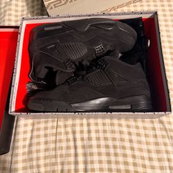 *USED* 2020 Jordan 4 “Black Cat” Size 10