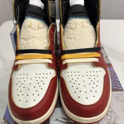 Jordan 1 retro  high OG union la Chicago shadow Sz 10m