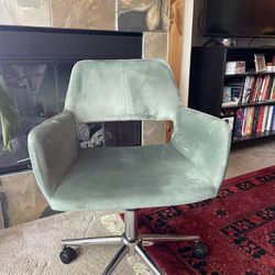 Velvet Office Chair