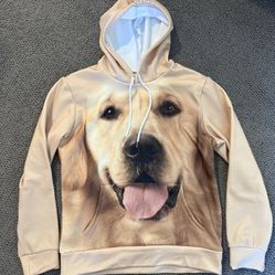 Golden Retriever Sweatshirt Size Medium