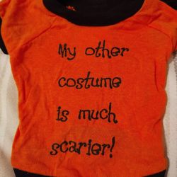 PET TSHIRT HALLOWEEN COSTUME, BRAND NEW, 3 DESIGNS TO CHOOSE FROM+ 4 In Blk, COTTON 