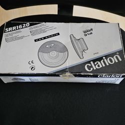 New Clarion SRR1620 Boat/car Speakers