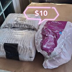 Adult Diapers And Underpads $10
