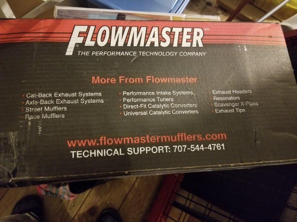 Brand new flowmaster muffler
