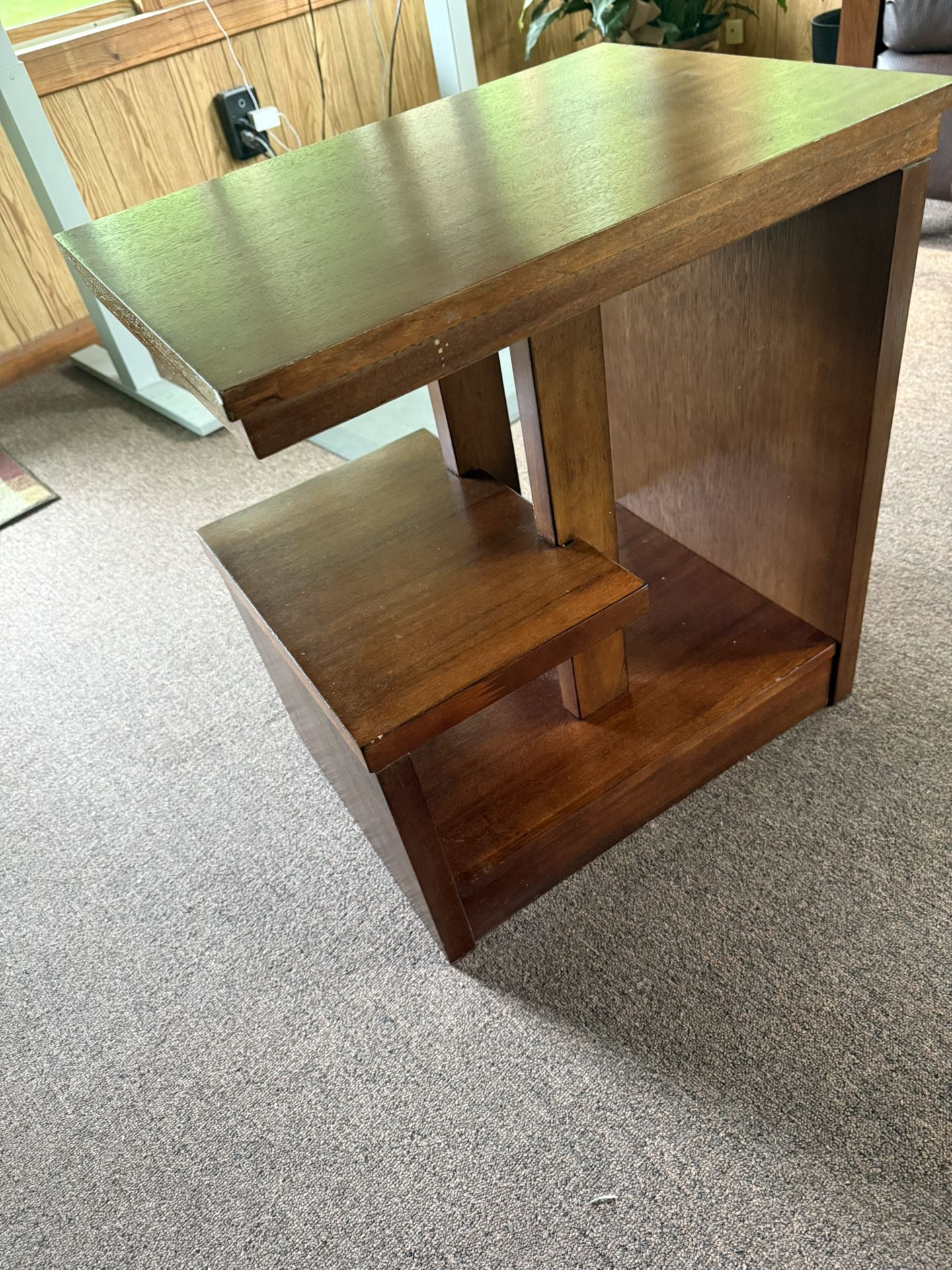 Wooden End Table