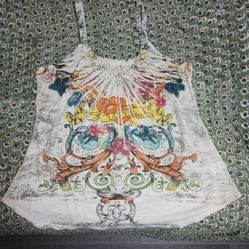 Elan Tattoo Burning Love Tonic Tee, $3.00