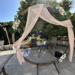 Blush Arch Drape