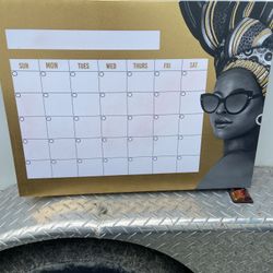 Dry Erase Calendar 