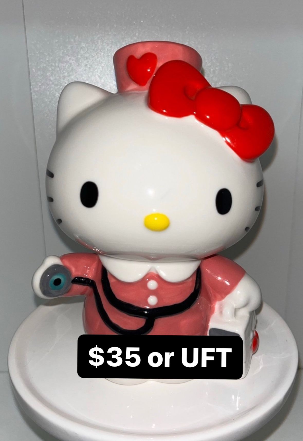 Hello Kitty Nurse Ceramic By Bluesky
