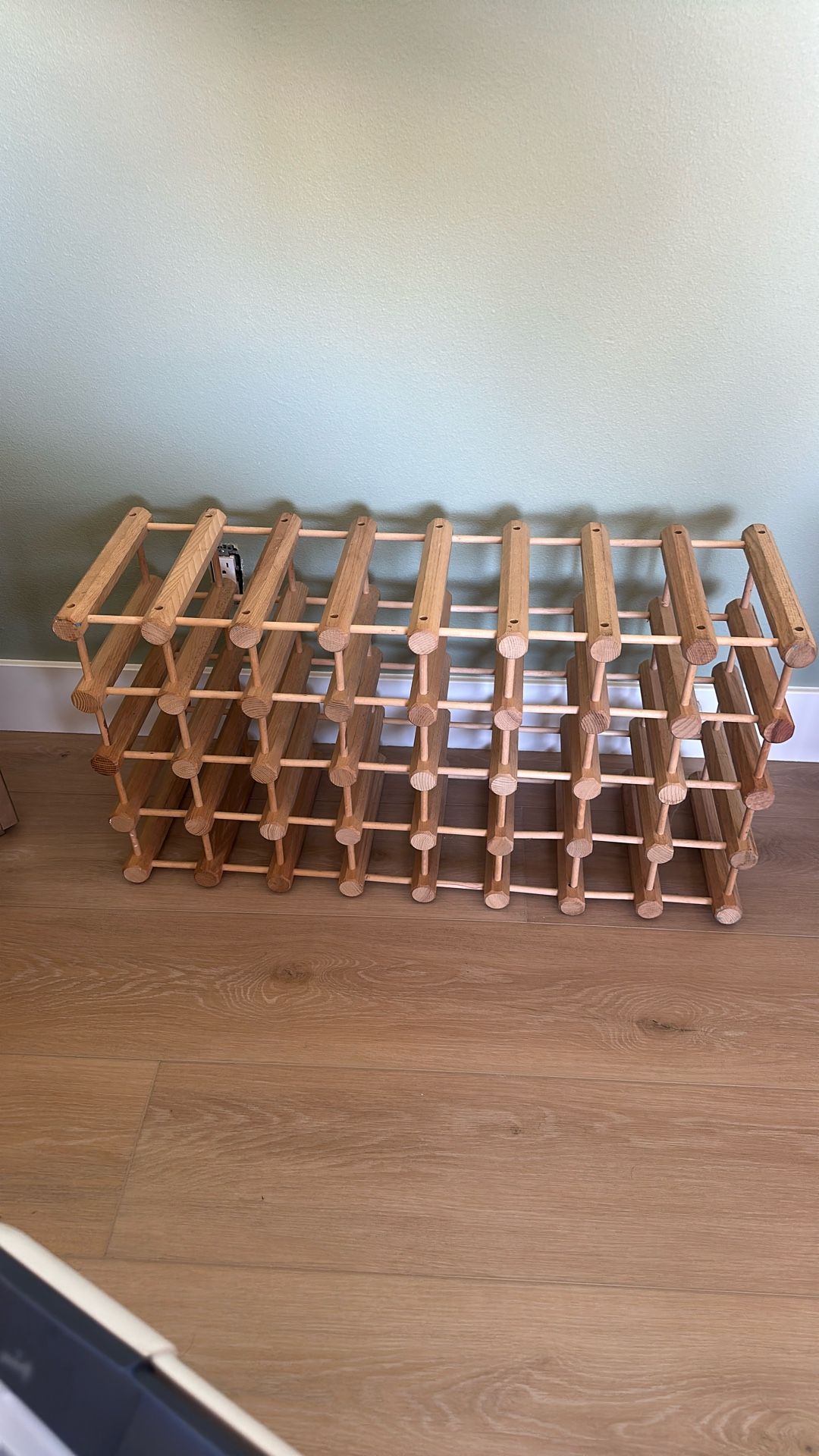 Wood Wine Rack - 36-40 Bottles