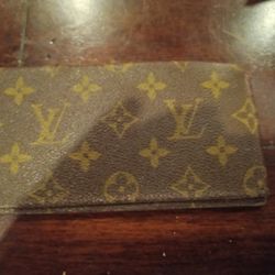 LV Checkbook Cover