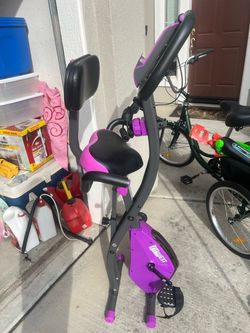FitQuest Folding Exercise Bike