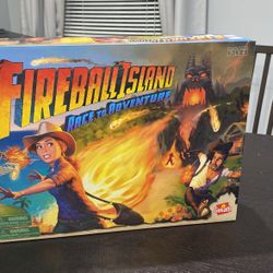 Fireball Island Race To Adventure Board Game 