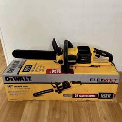DEWALT FLEXVOLT 60V MAX 16in. Brushless Cordless Battery Powered Chainsaw (Tool Only)