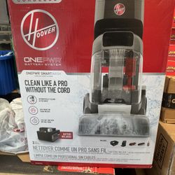 Hoover OnePwr Smart Wash Cordless Extractor $480 MSRP