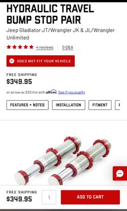 Rough Country Hydro Bump