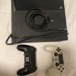 PS4 + Two controllers 