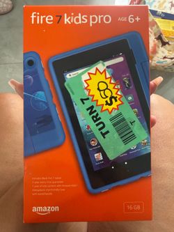 Fire 7 kids pro- Ages 6+