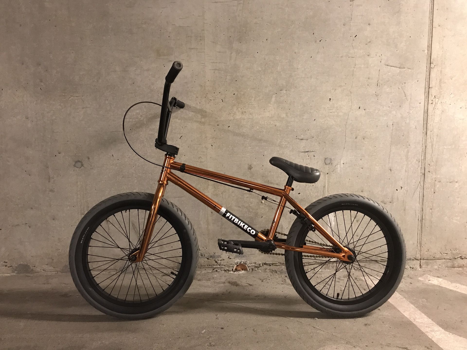 Fit bike co Austin Augie signature copper frame BMX 20" barely used at all