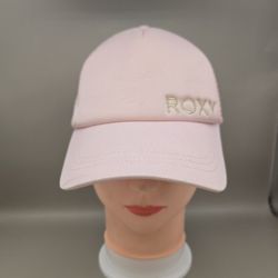 Women's Roxy Finishline Pink Trucker AdjustableSnapbackHat