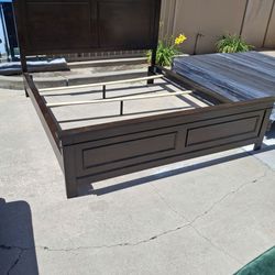 King bed frame