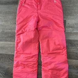 Girl Hot Pink Snow Pants 