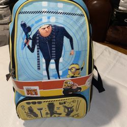 Despicable Me Backpack With Sleeping Bag