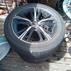 MB Wheels 17" Rims And Tires