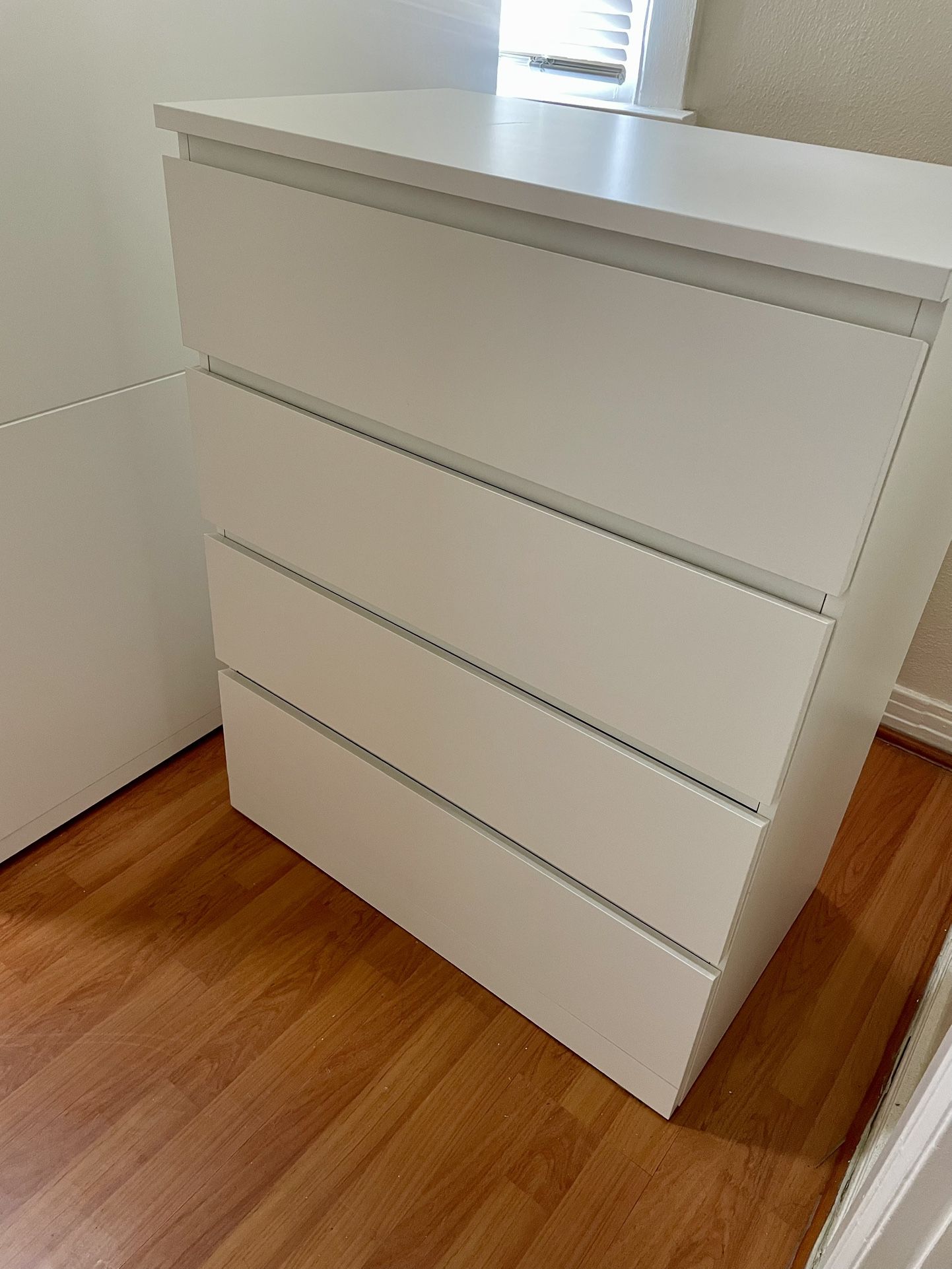 IKEA STORKLINTA 4-drawer chest White