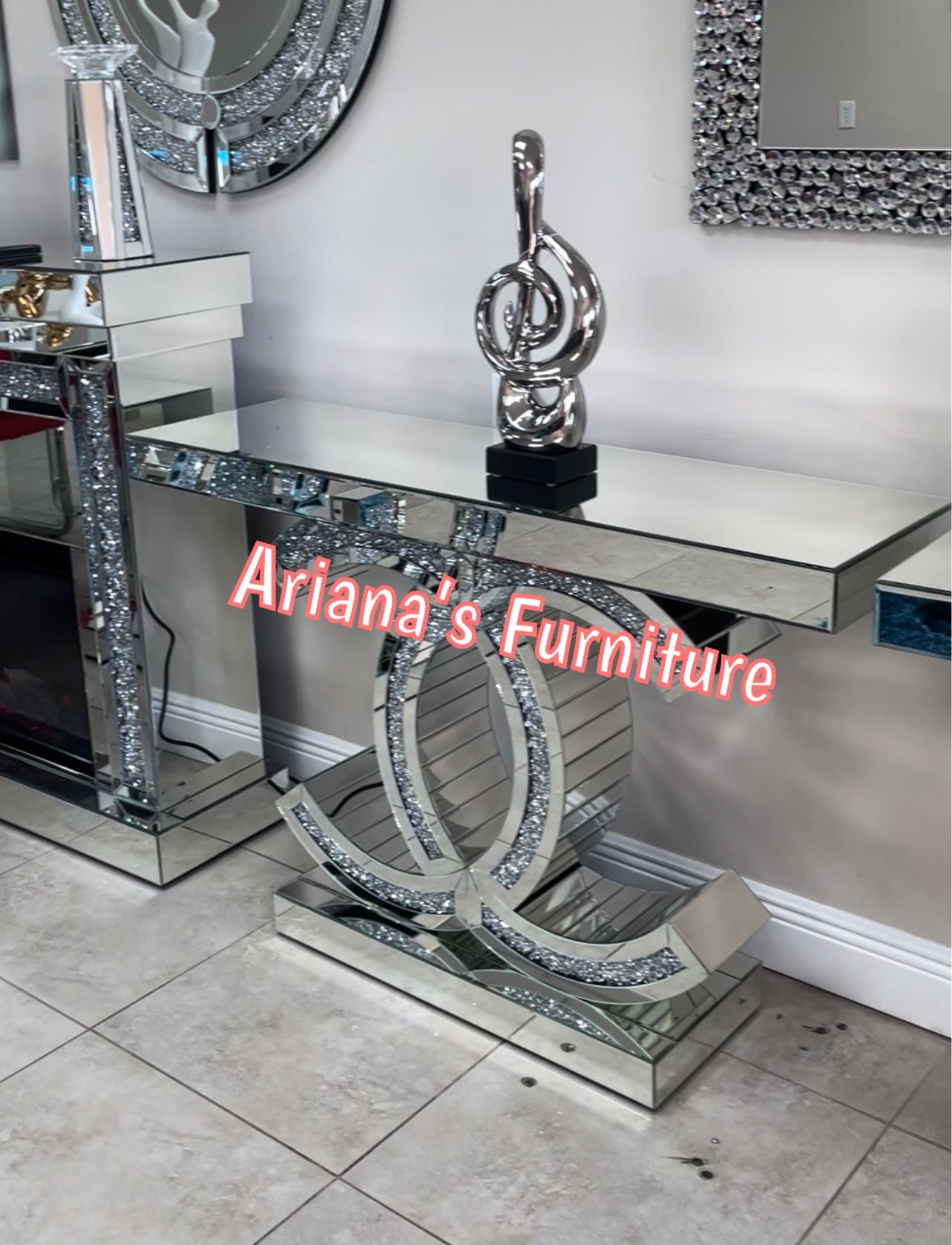 New C Design Console table 47”