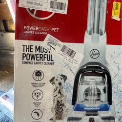 Hoover PowerDash Pet Compact Carpet Cleaner, Lightweight Upright Shampooer Machine, *Used