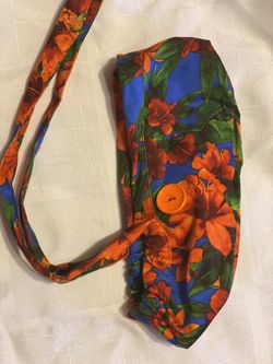 Floral modern surgical cap