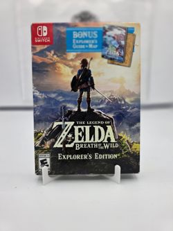 NEW Zelda Breath of the Wild [Explorer's Edition] Nintendo Switch SEALED
