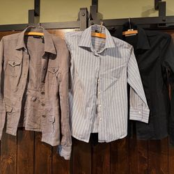 Lot of 3 long sleeve shirts size 2