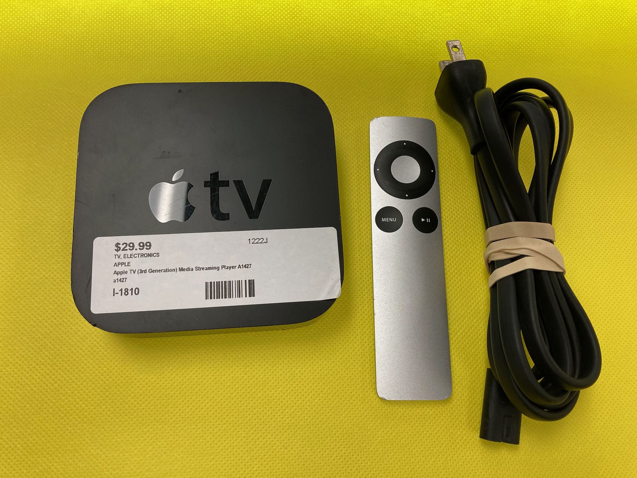 Apple TV (3rd Generation) Media Streaming Player A1427