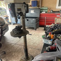 DELTA DRILL PRESS/ WILTON VISE 
